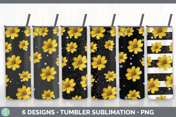 Black Animal Print Tumbler Sublimation B: Bold Designs