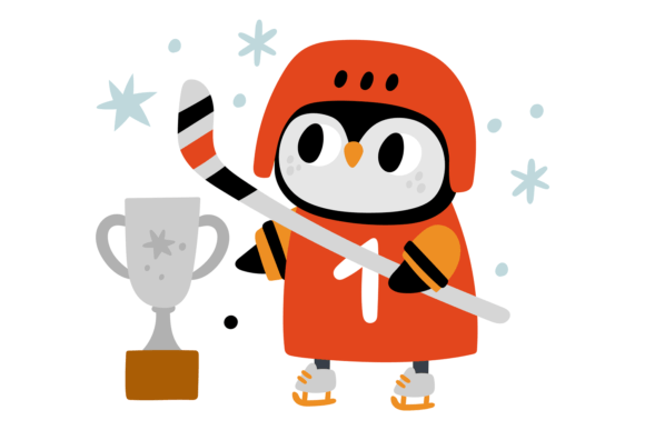 Bring Playful Energy to Your Brand with Cute Sport Animal