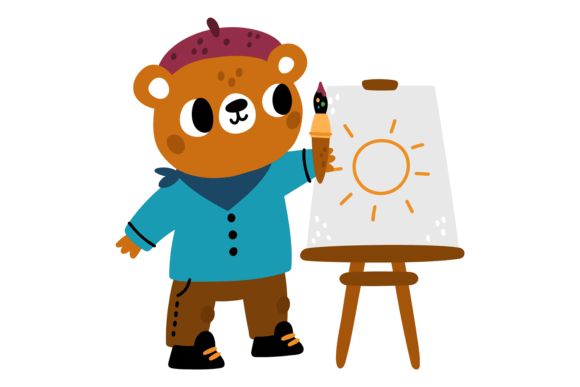 Bringing Whimsy to Branding: The Cute Bear Drawing Font
