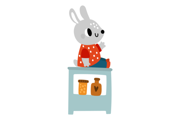 Cute Animal Patient: Baby Rabbit Charact