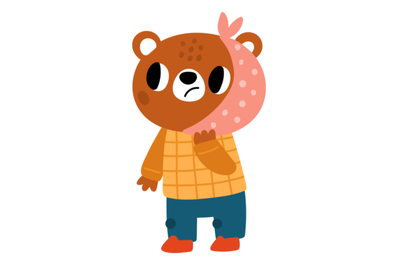 Cute Bear with Toothache: A Font with Character and Charm