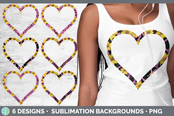 Pink Animal Print Heart Frame Clipart: A Designer's Playful Toolkit