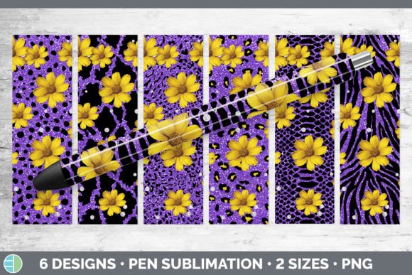 Unleash Wild Style: The Purple Animal Print Pen Wrap Collection