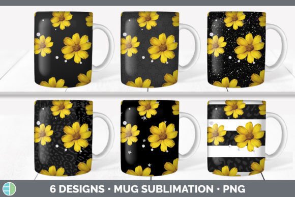 Unleashing Bold Style: Black Animal Print Mug Sublimation