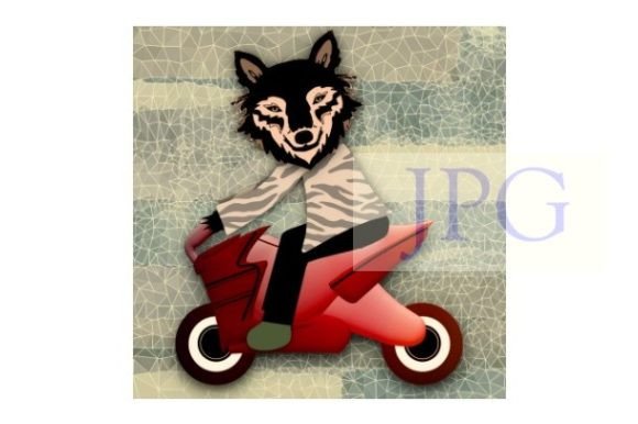 Unleashing Creative Potential with Fox Print Animal Digital Vehicle 3D Art