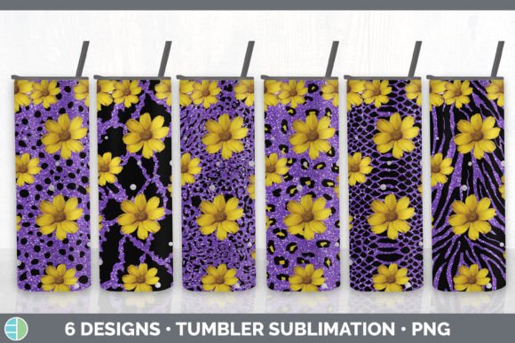 Wild Style: Mastering Purple Animal Print Tumbler Sublimation