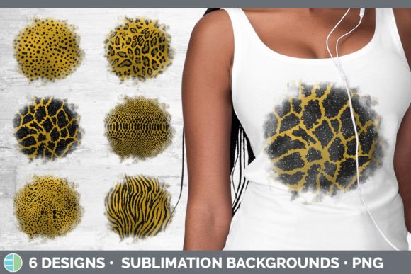 Wild Textures: Using Amber Animal Print Background | Grunge S